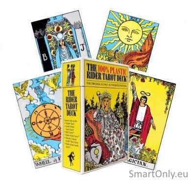 The 100 percent Plastic Rider Tarot kortos US Games Systems