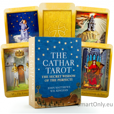 The Cathar Tarot kortos Watkins Publishing