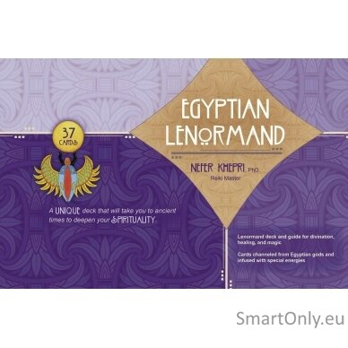 The Egyptian Lenormand kortos Schiffer Publishing 6