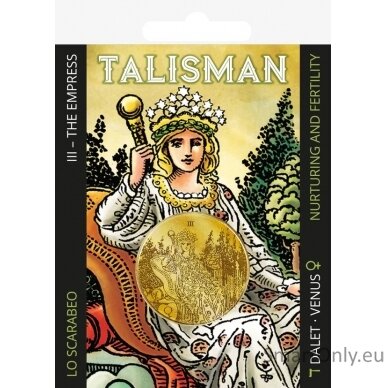 The Empress talismanas Lo Scarabeo