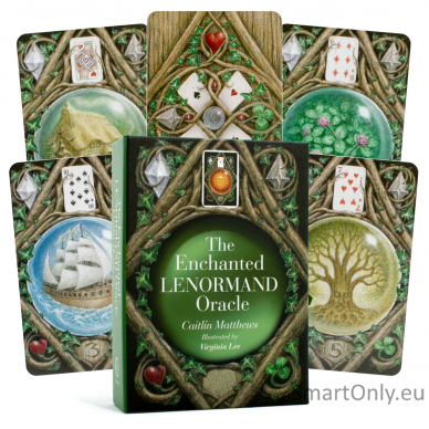 The Enchanted Lenormand Oracle kortos Watkins Publishing