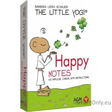 The Little Yogi Happy Notes Inspirational Kortos AGM 1