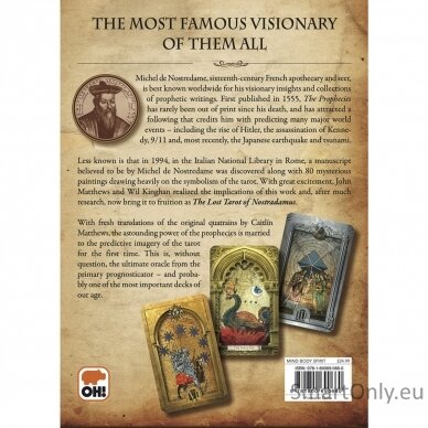 The Lost Tarot Of Nostradamus kortos Orange Hippo 5