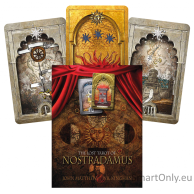 The Lost Tarot Of Nostradamus kortos Orange Hippo