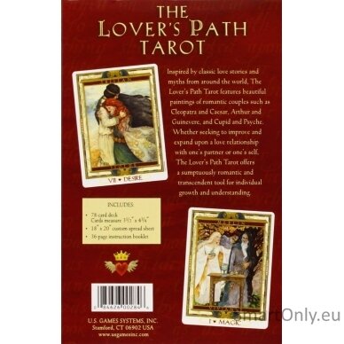 The Lovers Path Tarot kortos US Games Systems 2