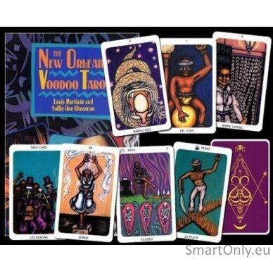 The New Orleans Voodoo Taro kortos Destiny Books 1