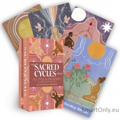 The Sacred Cycles Oracle kortos Hay House