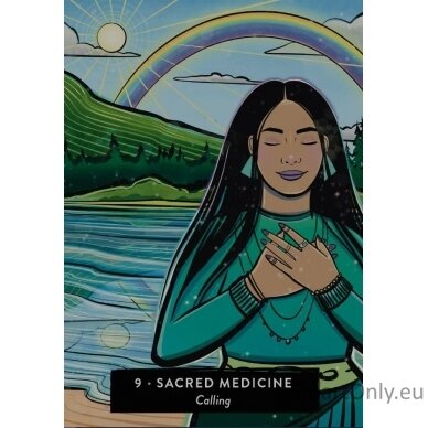 The Sacred Medicine Oracle kortos Hay House 2