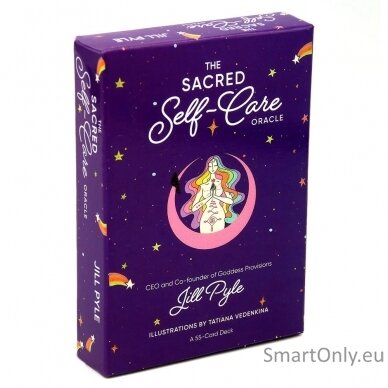 The Sacred Self-Care Oracle kortos Hay House 3