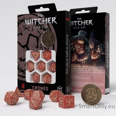 The Witcher Crones - Brewess kauliukų rinkinys Q-workshop