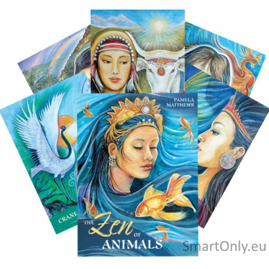 The Zen Of Animals Oracle kortos Blue Angel