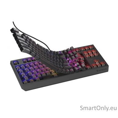 THOR 230 | Mechanical Gaming Keyboard | Wired | US | Black | USB Type-A | Outemu Brown 3