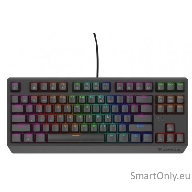 THOR 230 | Mechanical Gaming Keyboard | Wired | US | Black | USB Type-A | Outemu Red