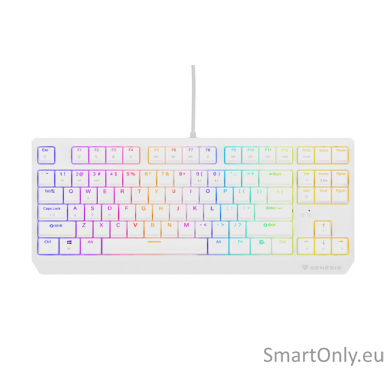 THOR 230 | Mechanical Gaming Keyboard | Wired | US | White | USB Type-A | Outemu Brown 2