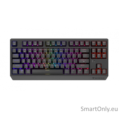 THOR 230 | Mechanical Gaming Keyboard | Wireless | US | Black | 2.4 GHz, Bluetooth, USB | Outemu Red 2