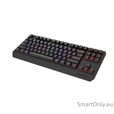 THOR 230 | Mechanical Gaming Keyboard | Wireless | US | Black | 2.4 GHz, Bluetooth, USB | Outemu Silent Lemon