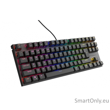 THOR 303 | Mechanical Gaming Keyboard | Wired | US | Black | USB Type-A | Outemu Brown