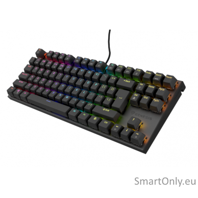 THOR 303 | Mechanical Gaming Keyboard | Wired | US | Black | USB Type-A | Outemu Brown 2