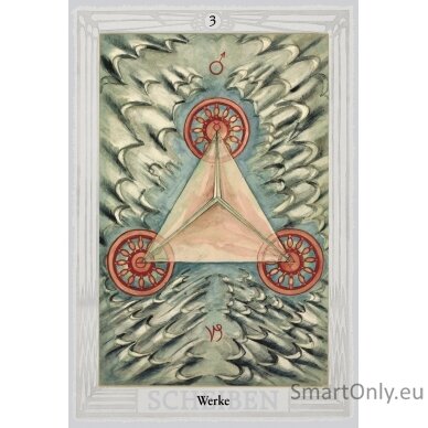 Thoth Tarot Aleister Crowley De Luxe kortos AGM 2