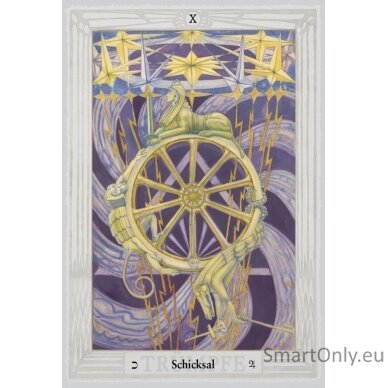 Thoth Tarot Aleister Crowley De Luxe kortos AGM 3