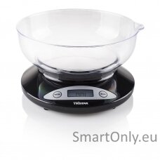 Tristar Kitchen scale KW-2430 Maximum weight (capacity) 2 kg Graduation 1 g Display type LCD Black