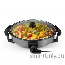 Tristar Multifunctional grill pan PZ-2964 Grill Diameter 40 cm 1500 W Lid included Fixed handle Black