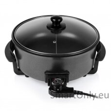 Tristar Multifunctional grill pan XL PZ-9135 Grill Diameter 30 cm 1500 W Lid included Fixed handle Black