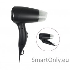 Tristar Travel Hair Dryer | HD-2460 | 1200 W | Number of temperature settings 2 | Black