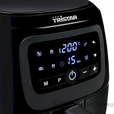 Tristar Digital Airfryer | FR-9008PR | Power 1500 W | Capacity 4.2 L | Hot air technology | Black 2