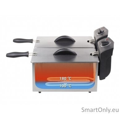 Tristar Double Fryer FR-6937 Power 2 x 1800 W Capacity 6 L 9