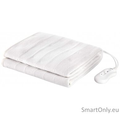 Tristar Electric blanket  BW-4751 Number of heating levels 3, Number of persons 1, Washable, Polyester, White