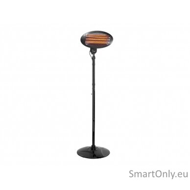 Tristar Heater KA-5287	 Patio heater, 2000 W, Number of power levels 3, Suitable for rooms up to 20 m², Black, IPX4 3