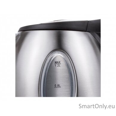 Tristar Jug Kettle WK-1323 Standard 1500 W 1.2 L Stainless steel 360° rotational base Silver 9