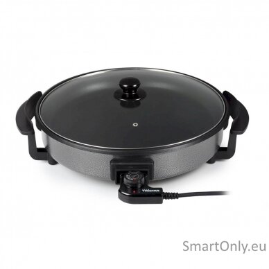 Tristar Multifunctional grill pan PZ-2964 Grill Diameter 40 cm 1500 W Lid included Fixed handle Black 1