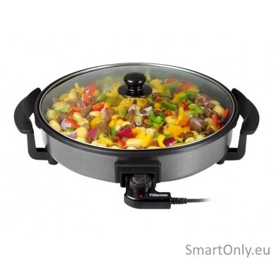 Tristar Multifunctional grill pan PZ-2964 Grill Diameter 40 cm 1500 W Lid included Fixed handle Black 5