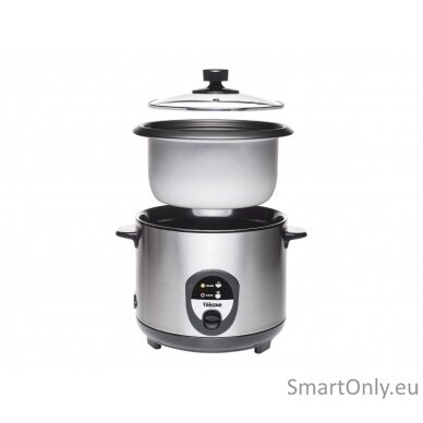 Tristar RK-6127 Rice cooker 500 W Black/Stainless steel 8