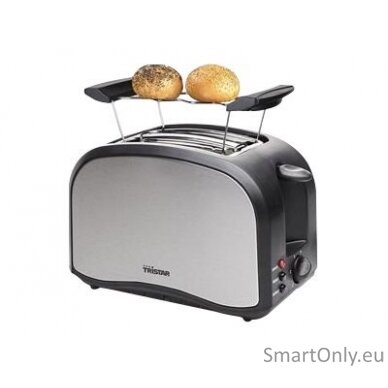 Tristar Toaster | BR-1022 | Power 800 W | Number of slots 2 | Housing material Plastic | Silver 5