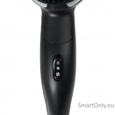 Tristar Travel Hair Dryer | HD-2460 | 1200 W | Number of temperature settings 2 | Black 3