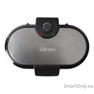 Tristar Waffle maker WF-2120 1200 W Number of pastry 10 Heart shaped Black 9