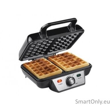 Tristar Waffle maker WF-2195 1000 W Number of pastry 2 Belgium Black 4