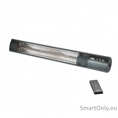 TunaBone Electric Wall mounted Infrared Patio Heater TB2580W-01 Patio heater, 2500 W, Number of power levels 3, Suitable for rooms up to 25 m², Black, IP55 1