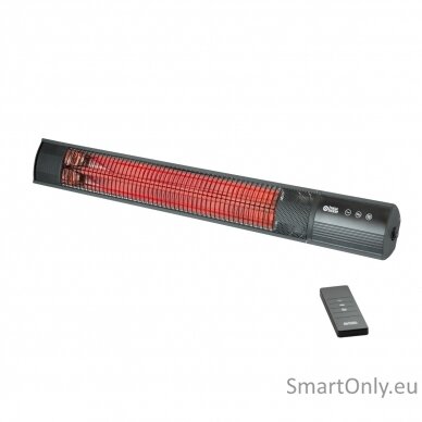 TunaBone Electric Wall mounted Infrared Patio Heater TB2580W-01 Patio heater, 2500 W, Number of power levels 3, Suitable for rooms up to 25 m², Black, IP55 2