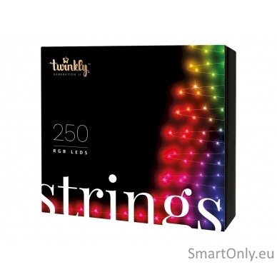 Twinkly strings 250L 4,3mm RGB