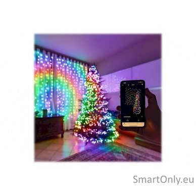 Twinkly Strings Smart LED Lights 400 RGBW (Multicolor + White), 32m, Black wire 4