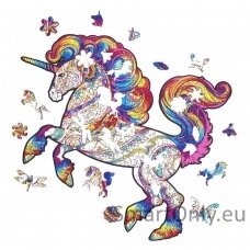 Unicorn Dėlionė Iš Medžio L Dydis (260 detalių) Fantasy Puzzles