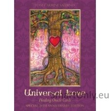 Universal Love Oracle kortos (Jubiliejinis 20m. leidimas) Blue Angel