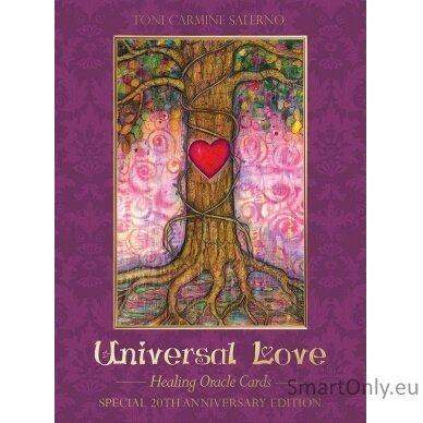 Universal Love Oracle kortos (Jubiliejinis 20m. leidimas) Blue Angel 1