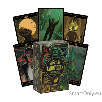 Universal Monsters Taro kortos ir vadovas Insight Editions