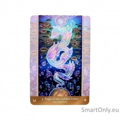 Unveiling The Golden Age: A Visionary Tarot kortos Blue Angel 12