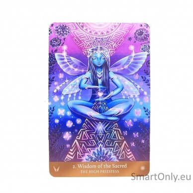 Unveiling The Golden Age: A Visionary Tarot kortos Blue Angel 8